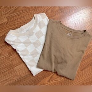 2 Pack WonderNation T-shirts - Size M (8 - Junior)